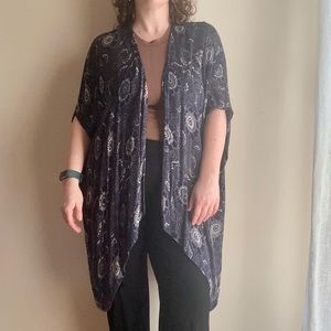Ann Taylor Loft - Patterned Kimono